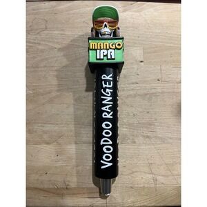 Voodoo Ranger Mango IPA Beer Tap Handle Skull Skater Style